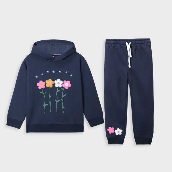 Winter Cotton Fleece Tracksuit for Kids - Perfect Winter Wear! ❄️