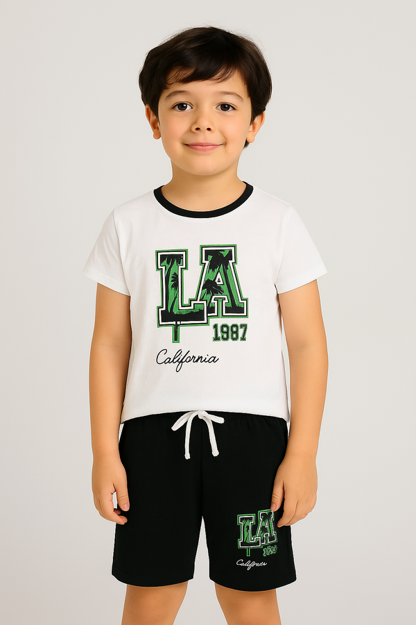 Kids Summer Premium Quality Printed Tracksuit