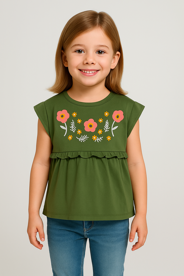 Cotton Jersey Frock For Sunny Days