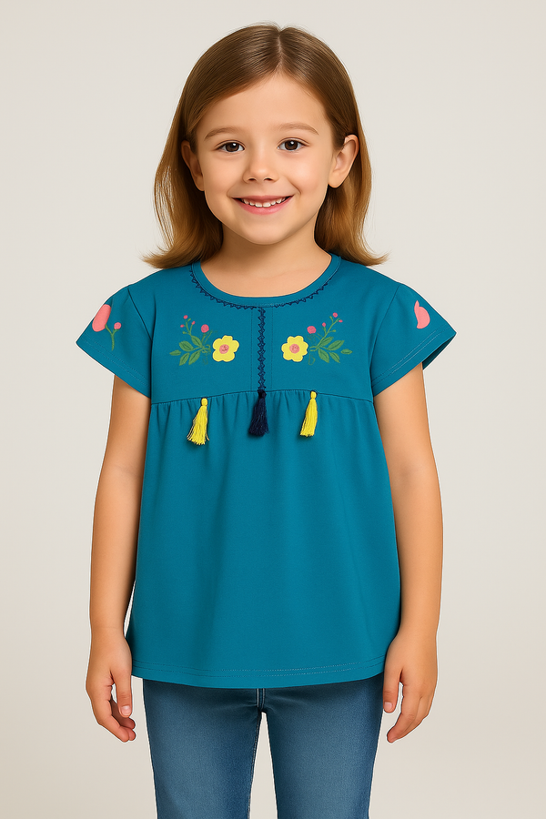 Cotton Jersey Frock For Sunny Days